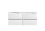 Hudson Reed Urban 1205mm Wall Hung 4-Drawer Unit With Laminate Worktop