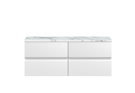 Hudson Reed Urban 1205mm Wall Hung 4-Drawer Unit With Laminate Worktop