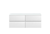 Hudson Reed Urban 1200mm Wall Hung 4-Drawer Unit With Laminate Worktop