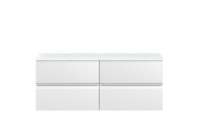 Hudson Reed Urban 1200mm Wall Hung 4-Drawer Unit With Laminate Worktop