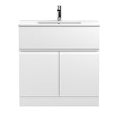 Hudson Reed Urban 800mm Floor Standing Vanity Unit with Basin