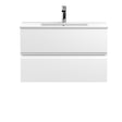 Hudson Reed Urban 800mm Wall Hung 2 Drawer Vanity Unit with Basin