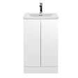 Hudson Reed Urban 500mm Floor Standing 2 Door Vanity Unit with Basin