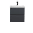 Hudson Reed Urban 500mm 2 Drawer Wall Hung Vanity Unit with Ceramic Basin