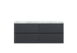 Hudson Reed Urban 1205mm Wall Hung 4-Drawer Unit With Laminate Worktop