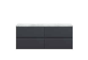 Hudson Reed Urban 1205mm Wall Hung 4-Drawer Unit With Laminate Worktop
