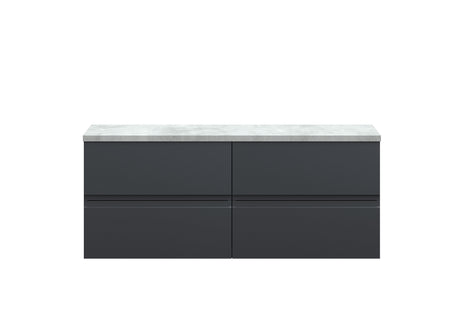 Hudson Reed Urban 1205mm Wall Hung 4-Drawer Unit With Laminate Worktop