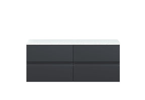 Hudson Reed Urban 1200mm Wall Hung 4-Drawer Unit With Laminate Worktop
