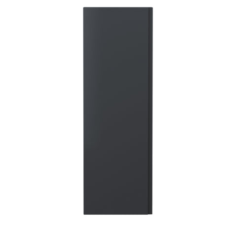 Hudson Reed Urban 400mm 1 Door Soft Black Wall Hung Tall Cabinet