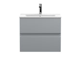 Hudson Reed Urban 600mm Wall Hung 2 Drawer Vanity Unit with Basin