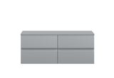 Hudson Reed Urban 1200mm Wall Hung 4-Drawer Unit With Worktop