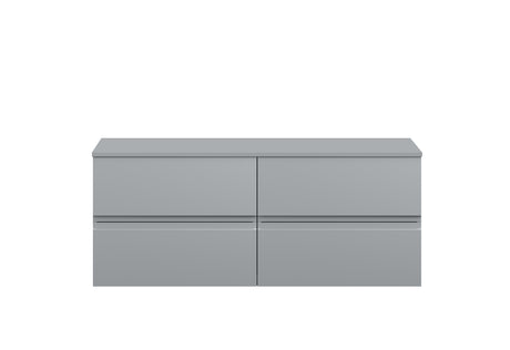Hudson Reed Urban 1200mm Wall Hung 4-Drawer Unit With Worktop