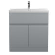 Hudson Reed Urban 800mm Floor Standing 2 Door Vanity Unit with Basin