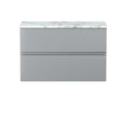Hudson Reed Urban 800mm Wall Hung 2-Drawer Unit With Laminate Worktop
