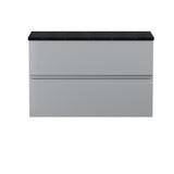 Hudson Reed Urban 805mm Wall Hung 2 Drawer Vanity Unit With Sparkling Black Worktop