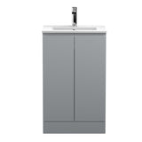 Hudson Reed Urban 505mm Floor Standing 2 Door Vanity Unit With Basin