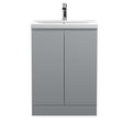 Hudson Reed Urban 600mm Floor Standing 2 Door Vanity Unit With Basin