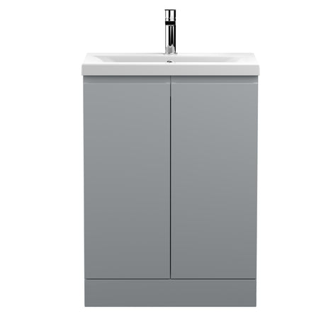 Hudson Reed Urban 600mm Floor Standing 2 Door Vanity Unit With Basin