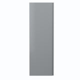 Hudson Reed Urban 400mm 1 Door Satin Grey Wall Hung Tall Cabinet