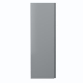Hudson Reed Urban 400mm 1 Door Satin Grey Wall Hung Tall Cabinet