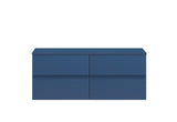 Hudson Reed Urban 1200mm Wall Hung 4-Drawer Unit With Worktop