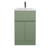 Hudson Reed Urban 500mm Floor Standing Vanity Unit with 1 Tap Hole Basin