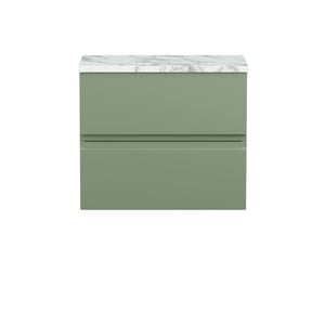 Hudson Reed Urban 600mm Wall Hung 2-Drawer Unit With Laminate Worktop