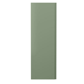 Hudson Reed Urban 400mm 1 Door Satin Green Wall Hung Tall Cabinet