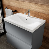 Hudson Reed Urban 610mm Wall Hung 2 Drawer Vanity Unit With Basin