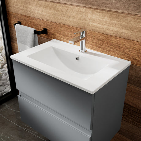 Hudson Reed Urban 800mm 2 Drawer Wall Hung Vanity Unit With Basin