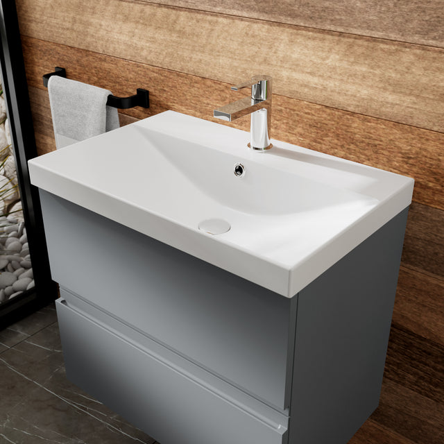 Hudson Reed Urban 500mm Wall Hung 2 Drawer Vanity Unit with Thin-Edge Basin