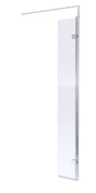 Chrome Wetroom Swing Screen 300 x 1950mm