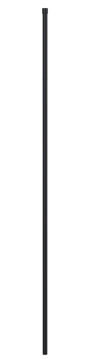 Black Wetroom Screen Ceiling Post