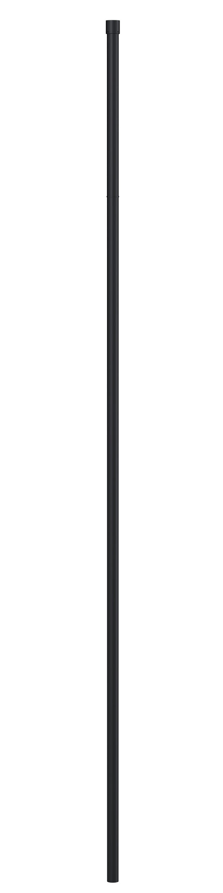 Black Wetroom Screen Ceiling Post