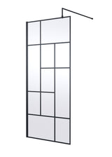 Abstract 900mm Frame Wetroom Screen 8mm Glass