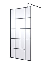Abstract 1000mm Frame Wetroom Screen 8mm Glass