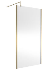 1100mm Outer Framed Wetroom Screen with Support Bar
