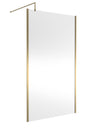 1200mm Outer Framed Wetroom Screen with Support Bar