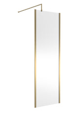 700mm Outer Framed Wetroom Screen with Support Bar