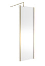 700mm Outer Framed Wetroom Screen with Support Bar