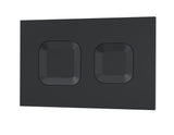 Matt Black Square Dual Flush Push Button